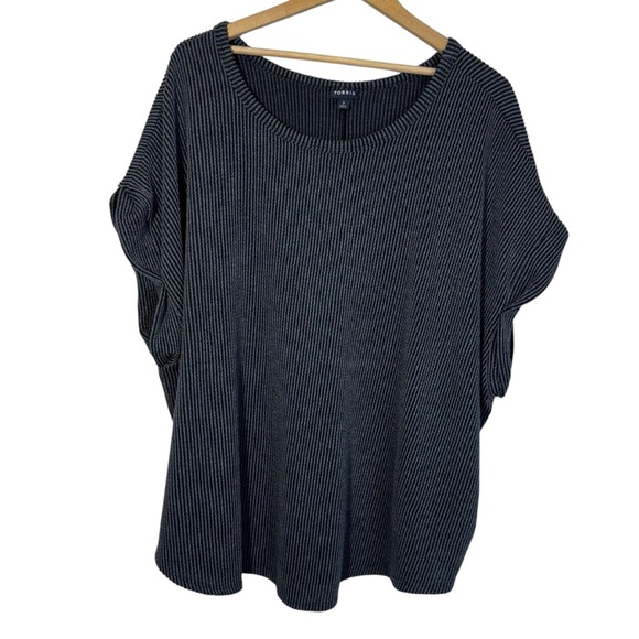 Torrid Scoop Neck Dolman Tee Grey Size 3X - Picture 2 of 16
